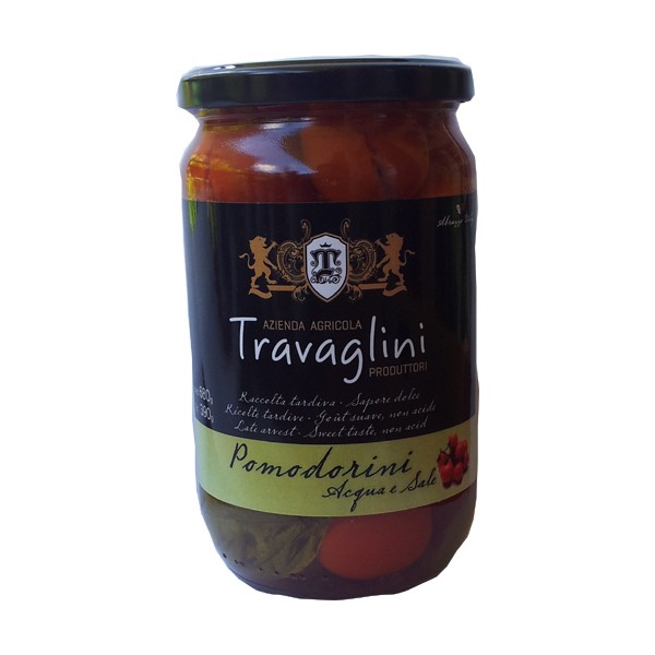 Pomodorini in acqua e sale